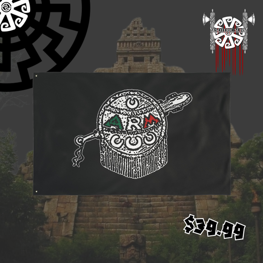 Revolutionary Mexicanist Action Flag (Colorized) | Double Sided Flag